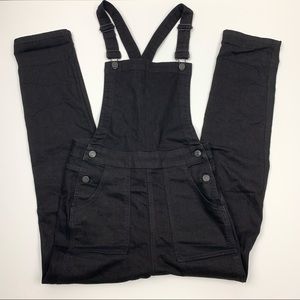 Madewell skinny size small black overalls